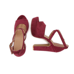 Block Heeled Sandals Newgew
