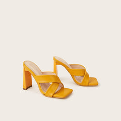 Block Heeled Sandals Newgew