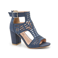 Peep Toe Heeled Sandals Newgew