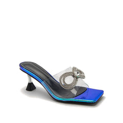Square-toe Kitten Heel Sandals Newgew