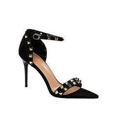 Studded Heel Sandals Newgew