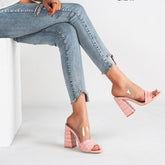 Open-Toe Heel Sandals Newgew