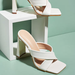 Block Heeled Sandals Newgew