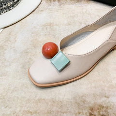 Buckle Decor Comfort Flats Newgew