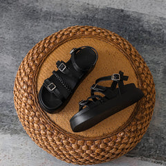 Strappy Platform Sandals Newgew