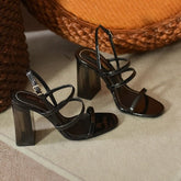 Block Heeled Sandals Newgew