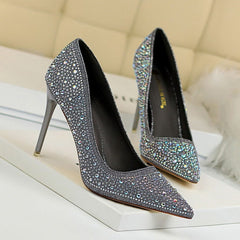 High Heeled Shallow Mouth Pumps Newgew