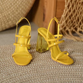 Block Heeled Sandals Newgew