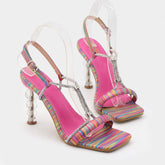 Strappy Heeled Sandals Newgew