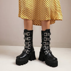 Thor Platform Punk Boots Newgew