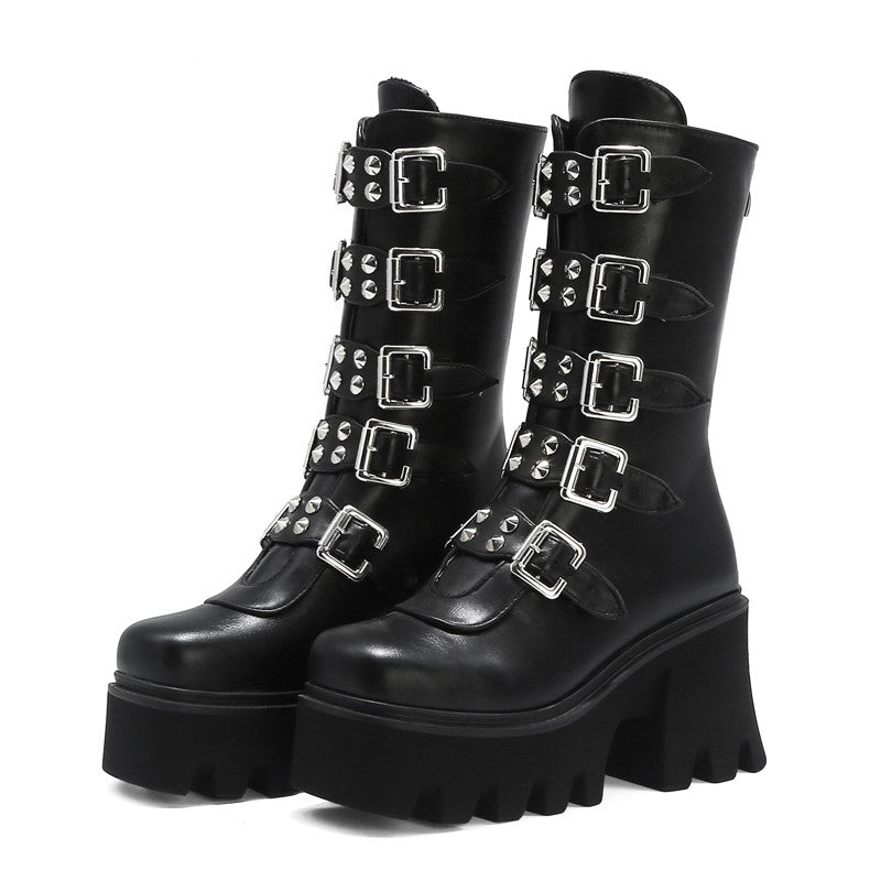 Thor Platform Punk Boots Newgew