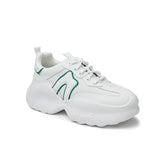 Front Lace-up Platform Sneakers Newgew