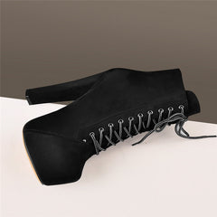 High Block Heel Booties Newgew