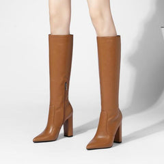 Western knee high boots Newgew