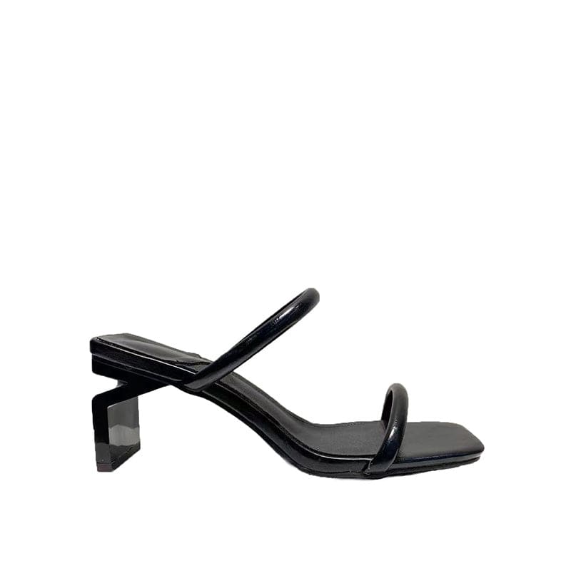 One Word Belt Heeled Sandals Newgew