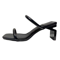 One Word Belt Heeled Sandals Newgew