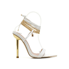 Pointed Strappy Sandals Newgew