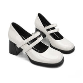 Retro Shallow Mouth Mary Janes Newgew