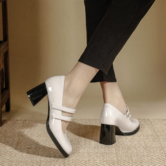 Retro Shallow Mouth Mary Janes Newgew