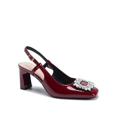 Temperament Rhinestones Diamond Mary Janes Newgew