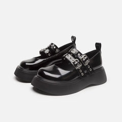 Thick Bottom Retro Mary Janes Newgew