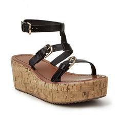Newbella	Gladiator Wedge Sandals Newgew
