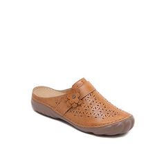 Women Casual Soft Leather Slippers Newgew