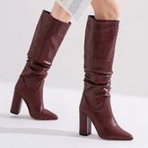 Frazer Slouch Knee High Boots Newgew