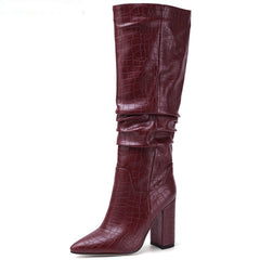 Frazer Slouch Knee High Boots Newgew