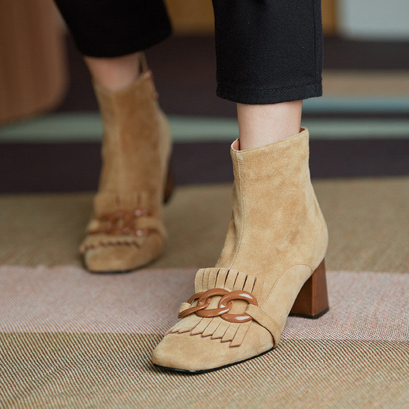 Janice Handmade Ankle Boots newgew