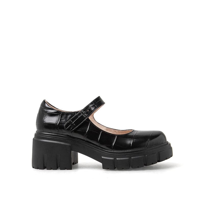 Thick Bottom Retro Mary Janes Newgew