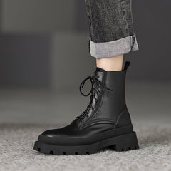 Mercy Womens Brown Combat Boots newgew