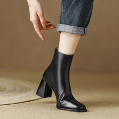 Halo Nude Ankle Boots with Heels Newgew