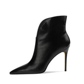 Maci Black Stiletto Ankle Boots newgew