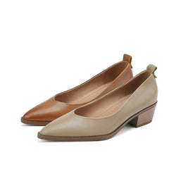 Itzel Nude Pointed Toe Pumps newgew