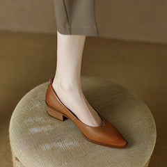 Itzel Brown Womens Slip on Heels newgew