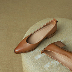 Itzel Brown Womens Slip on Heels newgew