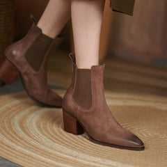 Havyn Heeled Chelsea Boots Brown Newgew