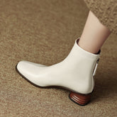 Isla Beige Boots Women Newgew