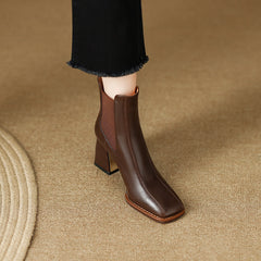 Ivory Slip on Boots Women newgew