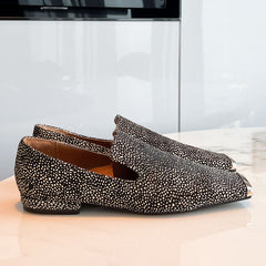 Hiba Women's Square Toe Loafers Newgew