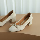 Nova Nude Bow Pumps Newgew