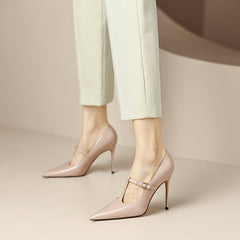 Maria T Strap Pink Stilettos newgew