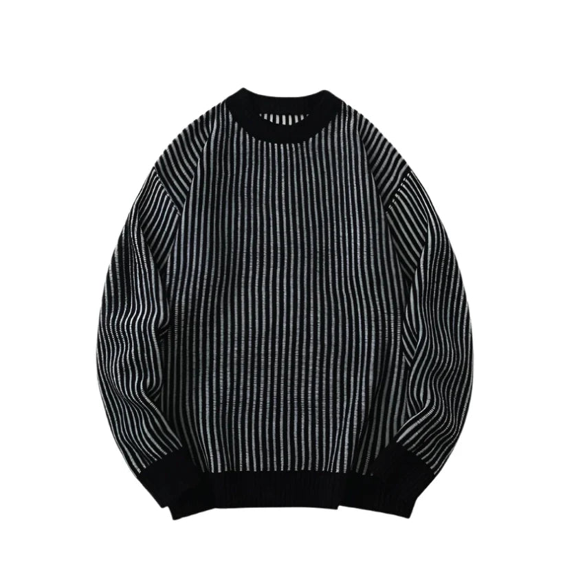 Plated Rib 90's Style Sweater Newgew