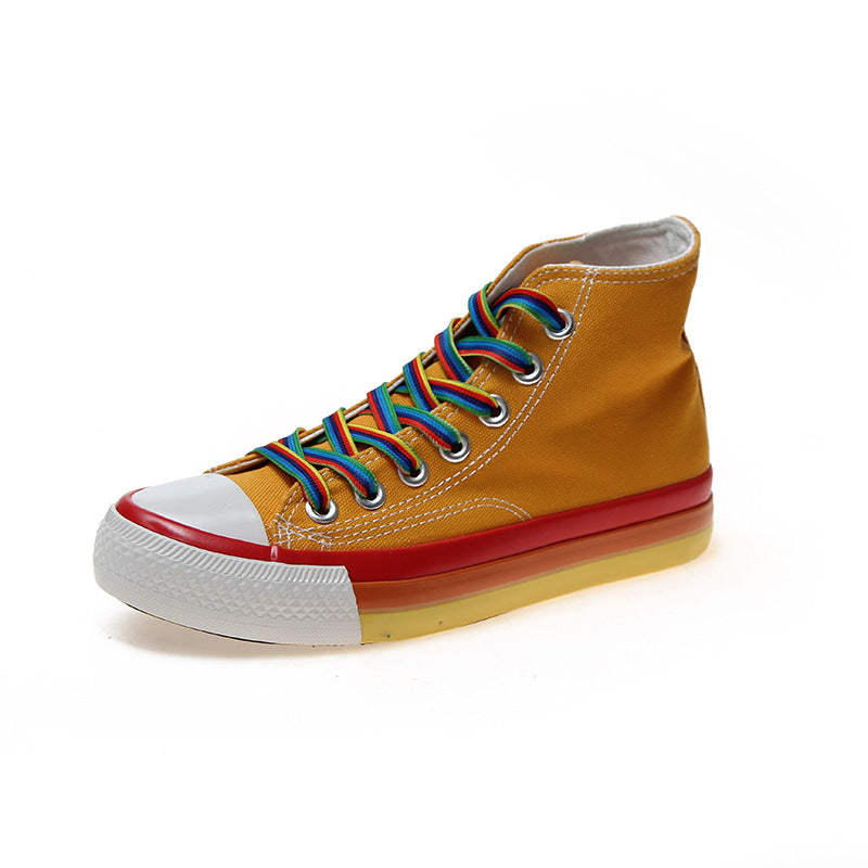 Women's Summer Flat Versatile Korean Style Canvas Shoes Newgew