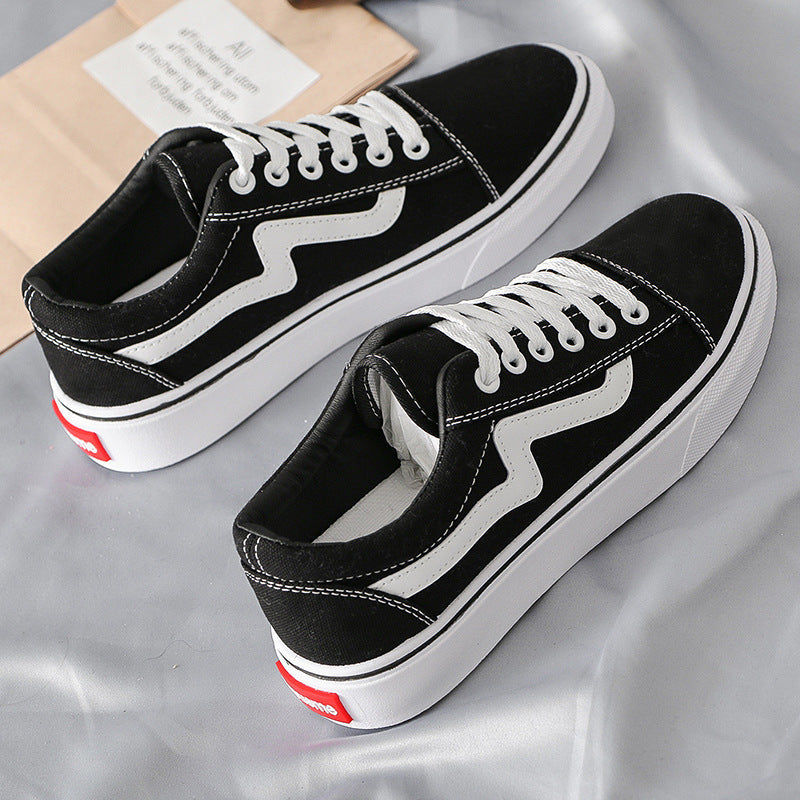 Versatile Unique Female Cloth Breathable Board Canvas Shoes Newgew