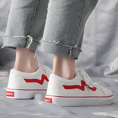 Versatile Unique Female Cloth Breathable Board Canvas Shoes Newgew