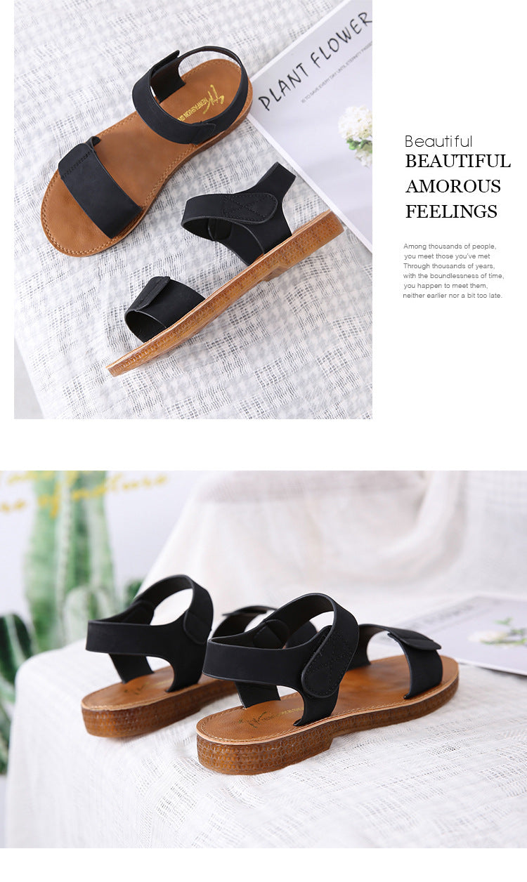 Summer Days Basic Strap Sandals Newgew