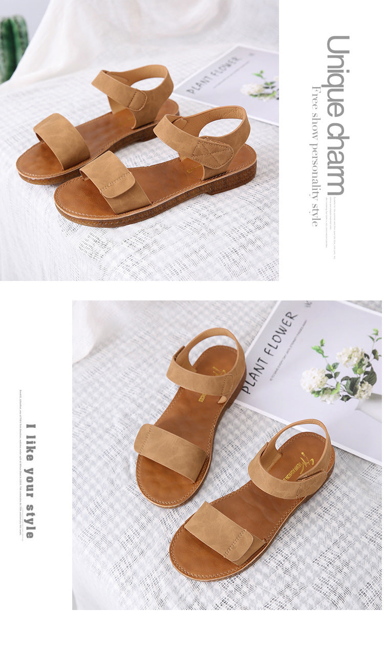 Summer Days Basic Strap Sandals Newgew