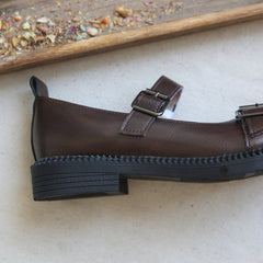 Women Retro School Style Casual Shoes Newgew Shoes